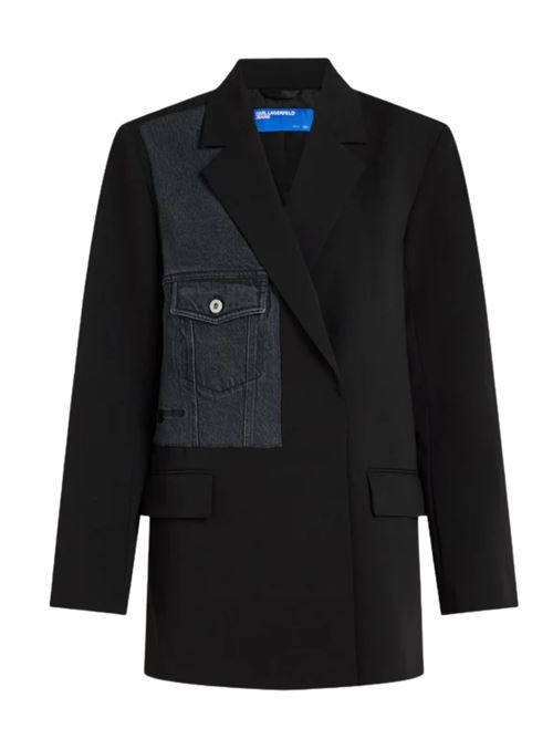 Blazer in denim e tessuto Karl Lagerfeld jeans | B1W140261GJ